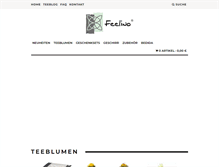 Tablet Screenshot of feelino.com